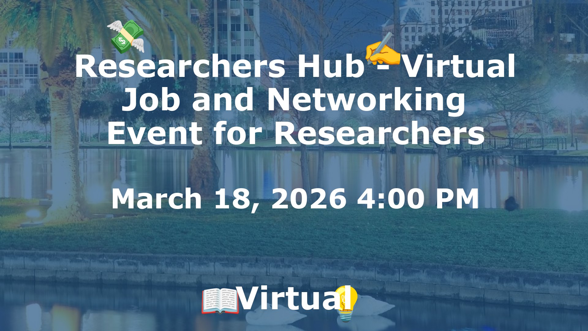 Researchers Hub - Virtual Job and Networking Event for Researchers event image